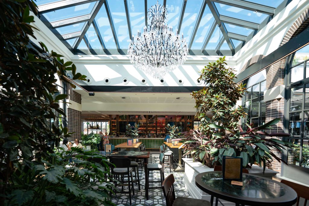 Craft beers and pub classics at Courtyard.