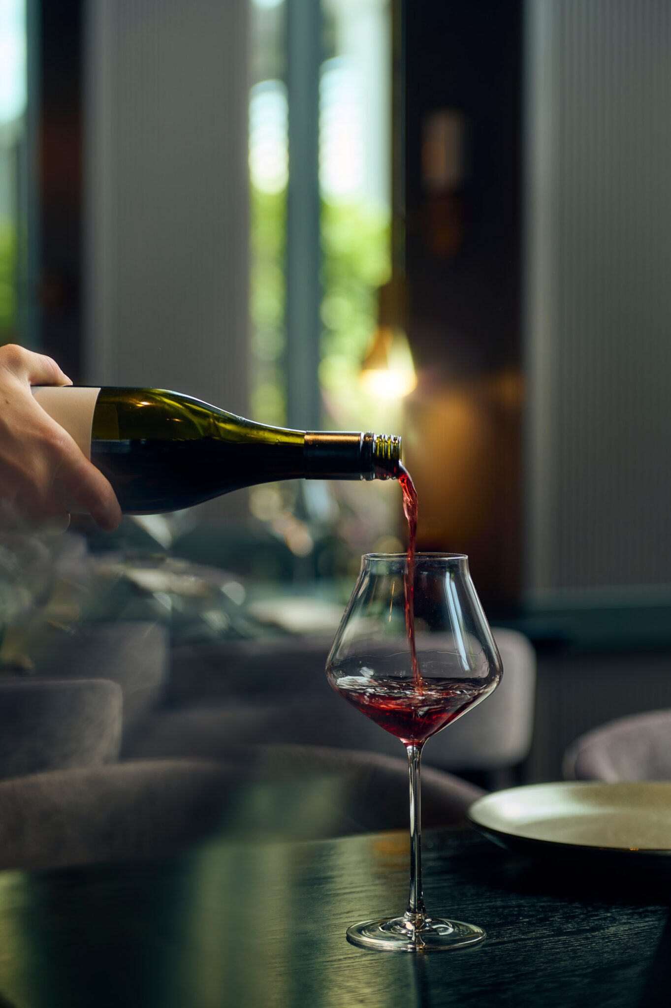 Fine dining at Flame Restaurant at DYRSL